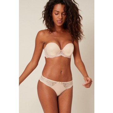 Simone Perele Eden Chic Slip skin rose
