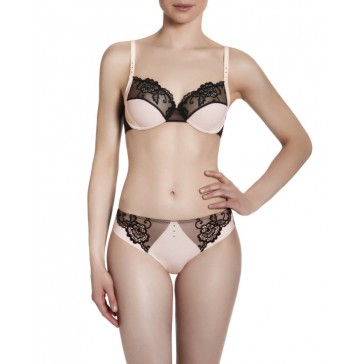 Simone Perele Volupte Slip schwarz/puder