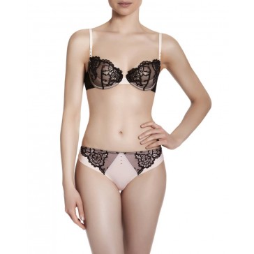 Simone Perele Volupte String schwarz/puder