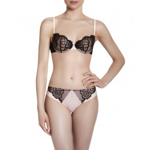 Simone Perele Volupte Halbschalen BH schwarz/puder