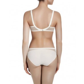 Simone Perele Velvet Bügel BH extra Halt tiefes Dekollete naturel