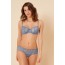 Simone Perele Promesse Halbschalen BH platinblau