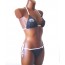 Venice Beach Bikini Modell Cruz schwarz